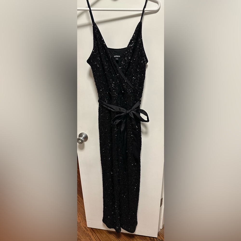 Sparkly black jumpsuit